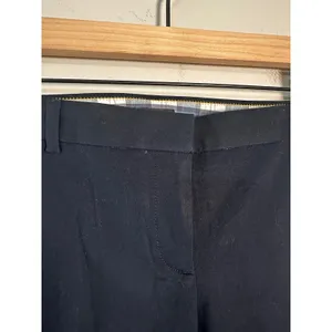 J.Crew City Fit Navy Blue Cropped Trousers‎ Cuffed Stretch Chino Pants Size 6 thumbnail 2