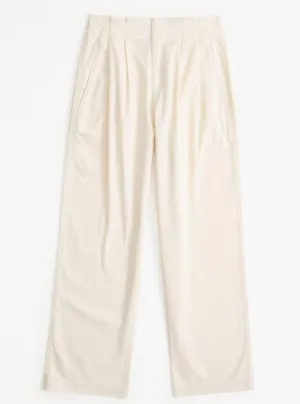 Abercrombie High Rise Tapered Utility Pant Warm Beige Size 25 thumbnail 3