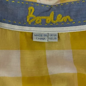 Boden Size 2R Sleeveless Button Down Shirt thumbnail 10