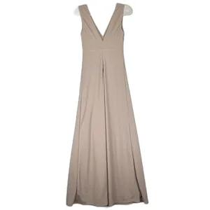 Birdy Grey Shamin Dress Size Small Taupe NEW Bump Friendly Bridesmaid Formal thumbnail 5