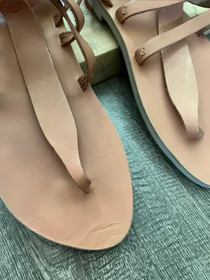 Free People Vachetta Vacation Day Wrap Leather Lace-Up Gladiator Sandals thumbnail 6