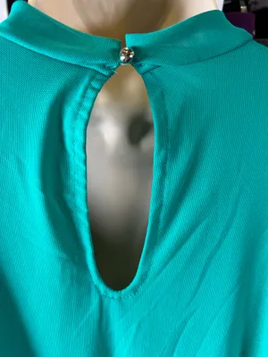 Teal bodysuit, Willow & root thumbnail 4