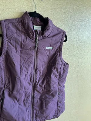 Columbia Women's Plum Quilted Vest camping fall outdoor warm casual small thumbnail 3