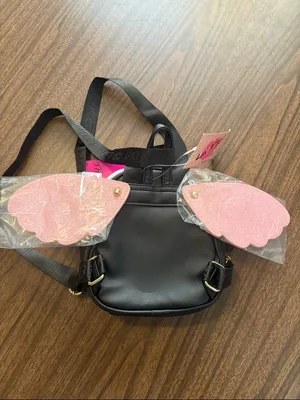 NEW Betsey Johnson Pastel Unicorn Mini Backpack Pink Mint NWT thumbnail 4