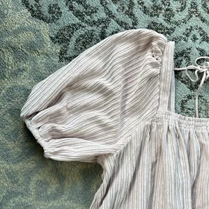 Free People Raquel Corduroy Top Dusty Pink Medium thumbnail 3