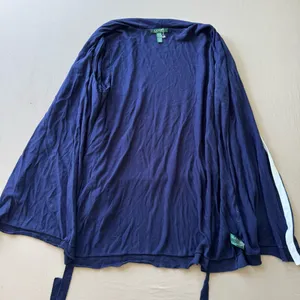 Vintage Ralph Lauren open-front wrap cardigan robe thumbnail 3