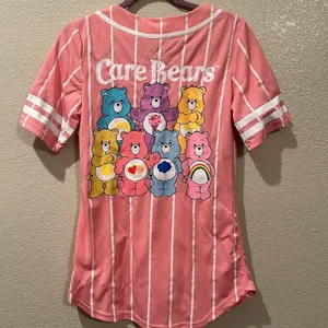 NWOT Care Bears 80’s Pink Baseball Jersey Sz M thumbnail 4