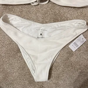 Pacsun LA Hearts White Ribbed Bikini thumbnail 5