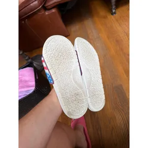 Hey Dude Women's 9 Chandler Knit Flag Slides thumbnail 3