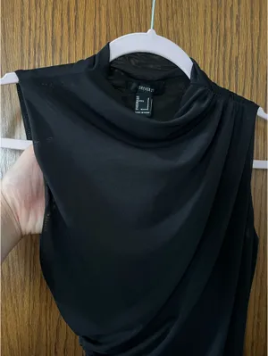 Forever 21 Mesh Black Bodysuit thumbnail 5