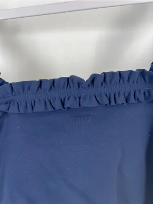 Abercrombie YPB studioFLEX Scrunchie Strap Tank Navy S NWT thumbnail 7