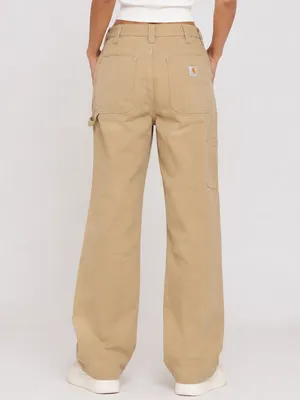 Carhartt Rugged Flex Loose Fit Canvas Work Pant Khaki Tan. Size 14S thumbnail 7
