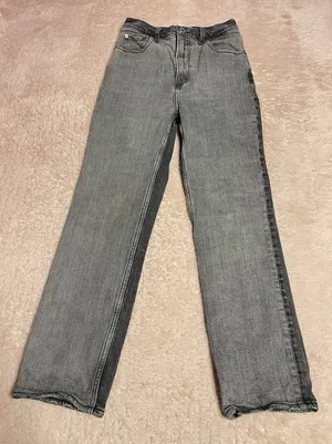 Abercrombie & Fitch The Ankle Straight Ultra High Rise Black Size‎ 25/0R Bin11 thumbnail 1