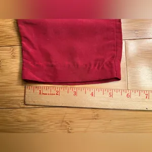 Old Navy Womens Strawberry Tropix High Rise Belted Paper Bag Pull-On Pants|Sz:S thumbnail 8
