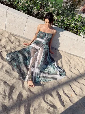 ZARA Floral Maxi Dress thumbnail 3