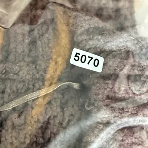 Free People Whistle Thermal‎ Henley Brownstone Combo Chunky knit Sweater Medium thumbnail 9