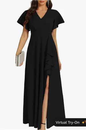 Black dress Size L thumbnail 1