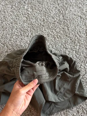 Lululemon Track That High-Rise Lined Short 5" Light Olive Green Color Size 4 thumbnail 5