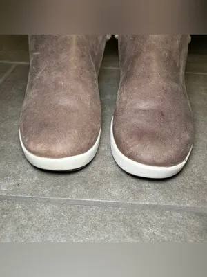 Olukai Malua Hulu Brown Leather Fur Lined Slip On Boots Women’s Shoe Size 8.5 thumbnail 5