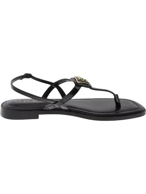 NWT Guess Womens Strap Rainey Flat Sandal GWRAINEY Black 6.5M thumbnail 3