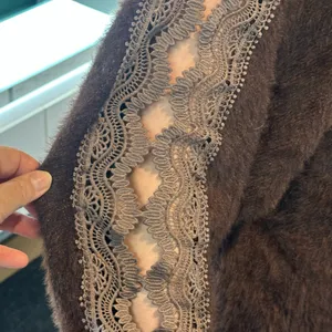 Sweet lovely size L/Xl faux fur soft lace‎ thumbnail 5
