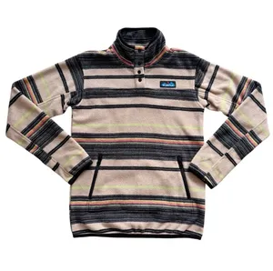 Kavu Cavanaugh Striped Pullover Fleece XXS thumbnail 1