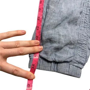 ✨‎ Athleta Cabo Linen Jogger Pants Size 8 Resort Coastal Travel ✨ thumbnail 6