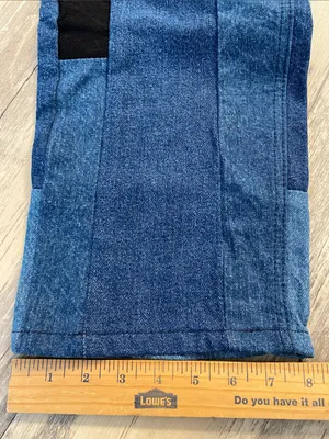 BDG Urban Outfitters High Rise Baggy Patchwork Embroidered Jeans Size 27 thumbnail 6