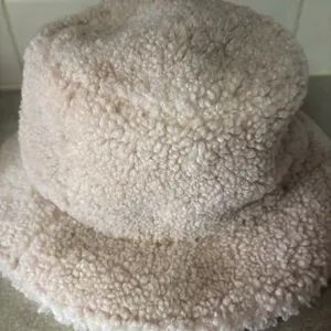 J. Crew Sherpa Preppy Outdoor Cabin Camping Boho Neutral Cozy Bucket Hat M/L thumbnail 4
