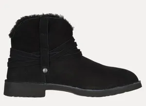 UGG Pasqual Shearling Lined Mini Winter Boot Booties Black 8 thumbnail 1