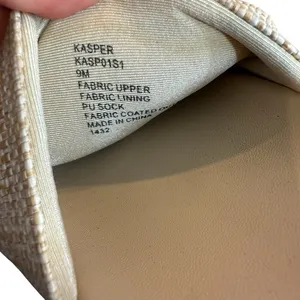 Steve Madden Women’s 9 Kasper Woven Textured Platform Slide‎ Sandals Beige Tan thumbnail 4