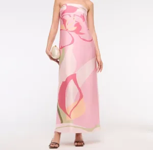 Abercrombie & Fitch Pink Maxi Dress thumbnail 2