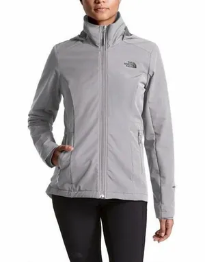 The North Face Shelbe Raschel WindWall Hooded Softshell Jacket Gray Small thumbnail 1