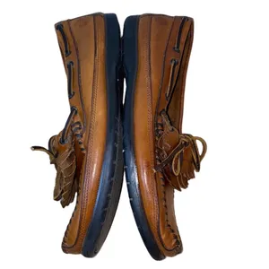 Vintage Dexter Leather Tassel Boat Shoes Women’s 9 Made in USA Brown Loafers‎ thumbnail 6