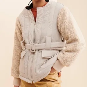 Line‎ and Dot. Milan Padded Sherpa Jacket. thumbnail 2
