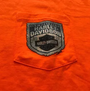 Harley-Davidson Pigeon Forge Shirt Orange Size XL thumbnail 3