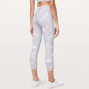 Lululemon Wunder Under High-Rise Tight 25" Flower Pop White Silver Lilac 2 thumbnail 3