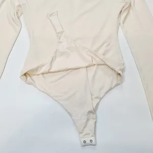 Camila Coelho Reyes Bodysuit in Beige Small thumbnail 12