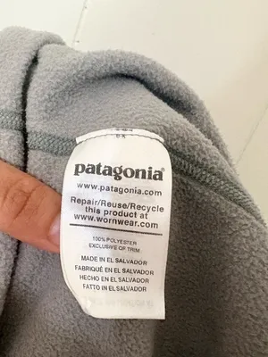 Patagonia Women’s Micro D Full Zip Fleece Jacket Gray Size L SP20 25416 thumbnail 12