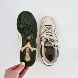 New Balance 550 Aimé Leon Dore Sneaker Shoes White Green BB550ALD Womens 8 thumbnail 8