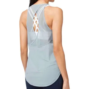 Lululemon Run Off-Route Tank Blue Cast Size 8 thumbnail 2