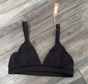 SKIMS Black Triangle Bralette M NEW thumbnail 6