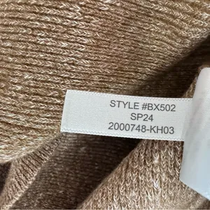 NEW J. Crew Sweater Shell with Buttons Sleeveless Merino-Linen Blend Top Medium thumbnail 9