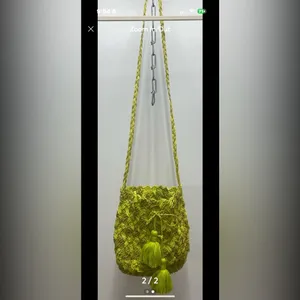 Urban Outfitters Bermudan Bucket Straw Bag. thumbnail 2