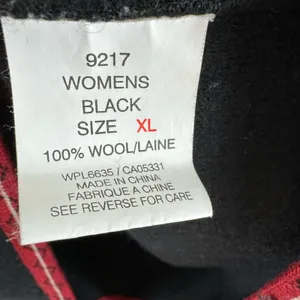 Vintage Woolrich Wool Button Front V-Neck Winter Themed Sweater‎ Vest Size XL thumbnail 4