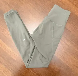 Lululemon Green Leggings - XXS thumbnail 1