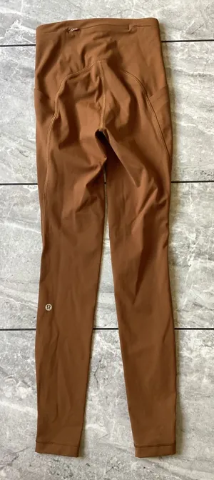 Lululemon Swift Speed High-Rise Tight 25 Brown Copper Running Leggings Size 0 thumbnail 1