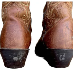Ariat Legend Leather Western Cowboy Boots 7B Brown Square Toe Russet Rebel thumbnail 16