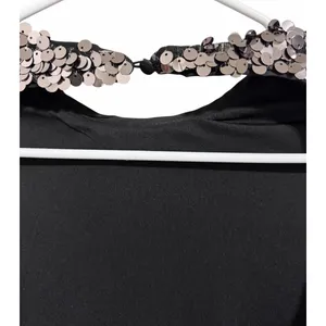 Bardot Valentina Sequin Long-Sleeve Mini Dress Smoke Women's‎ Size XS/2 thumbnail 8