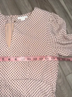 H&M delicate minimalistic mini length vintage vibe dress size 8 thumbnail 7